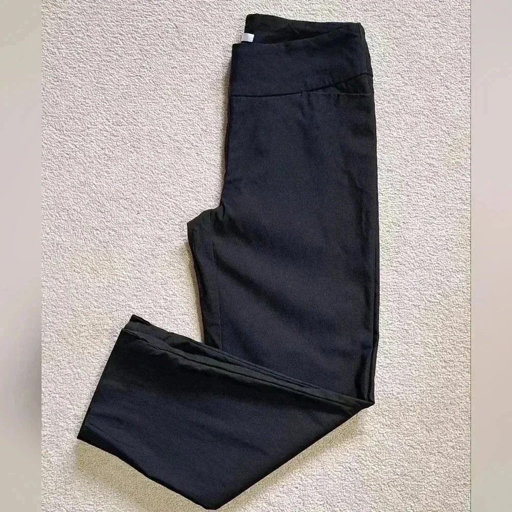 ❤️ S.C. & Co. Cropped Black Pants Size 4 Stretch